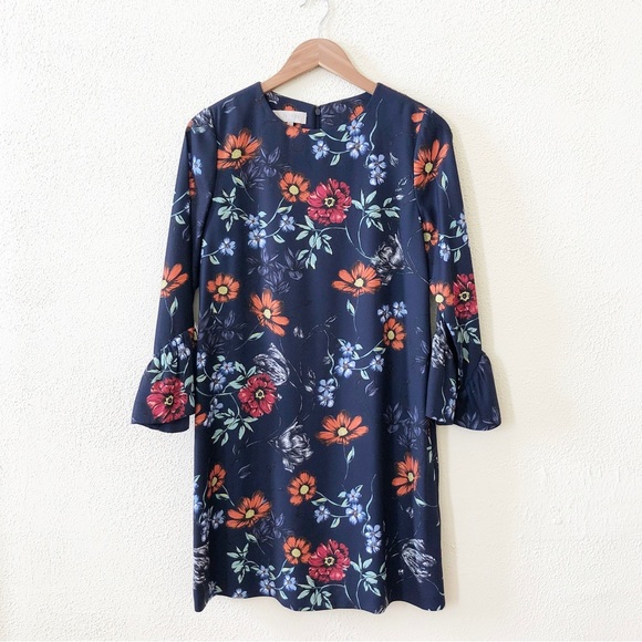 HOBBS London Floral Shift Dress 6 - Picture 5 of 7